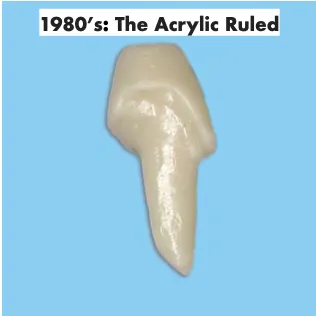 1980's: The Acrylic Ruled
